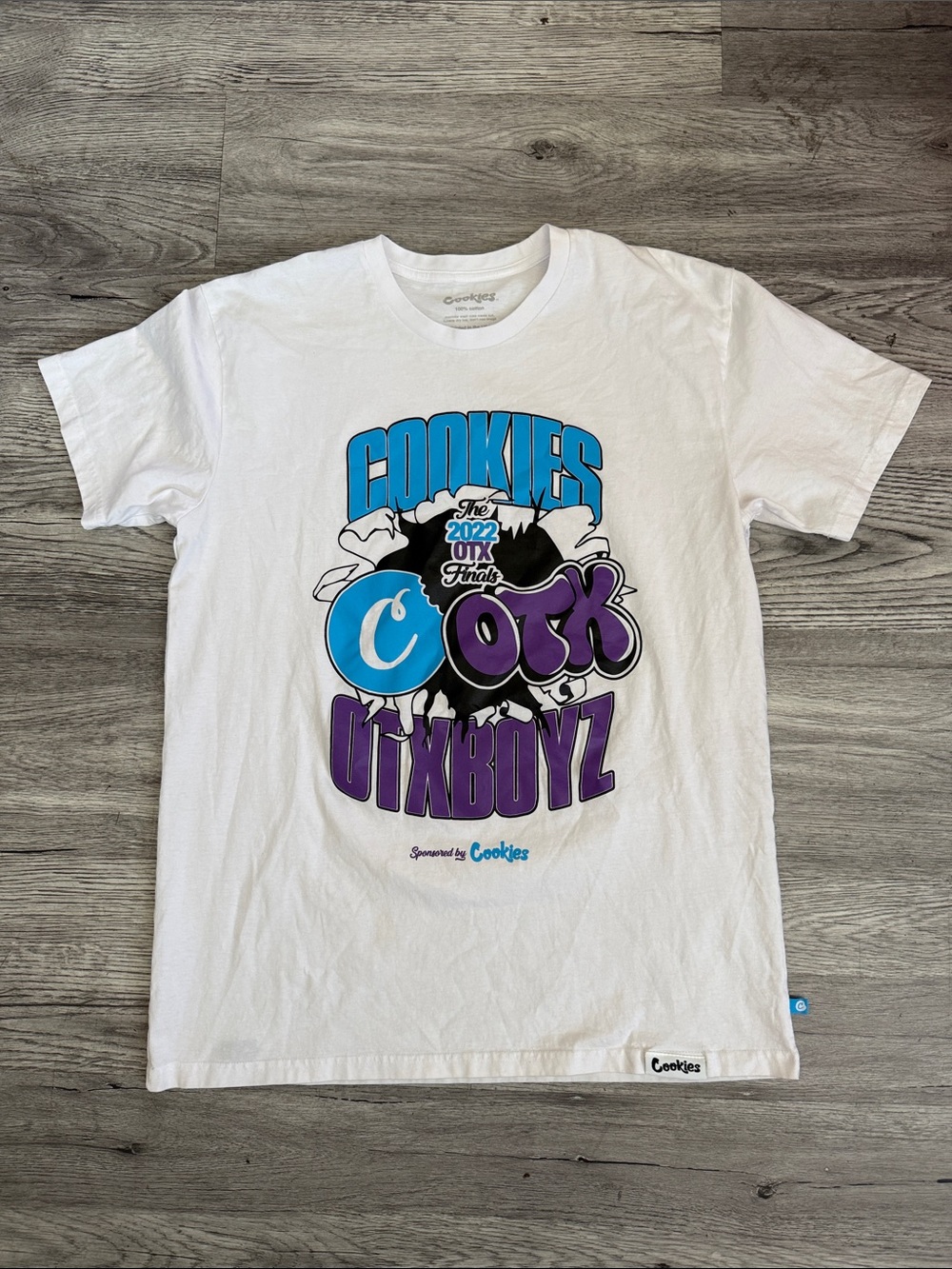 Cookies White Short Sleeve Graphic Tee - OTIXBOYZ